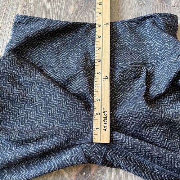 Mondetta Performance + Luxury Blue Silver Herringbone Leggings Size Small - Picture 8 of 11